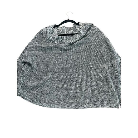 Free People Women's Gray Long Sleeves Off The Shoulder Knit Sweater Size XS - Picture 2 of 8